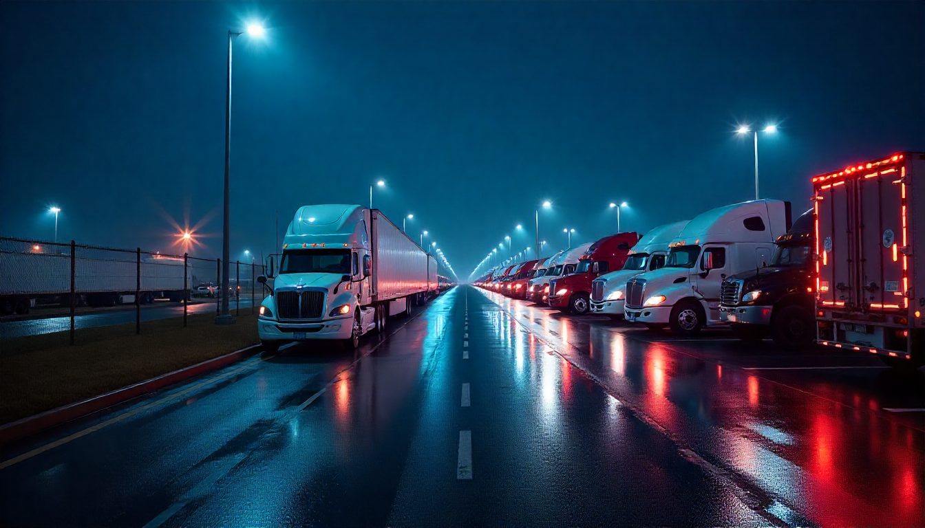 montly truck parking cost