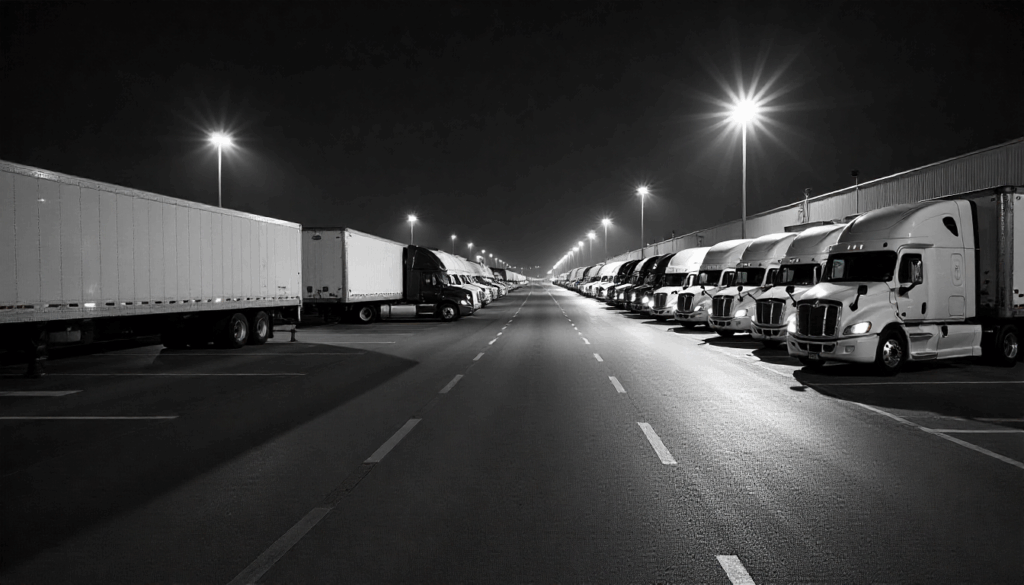 montlly truck parking cost