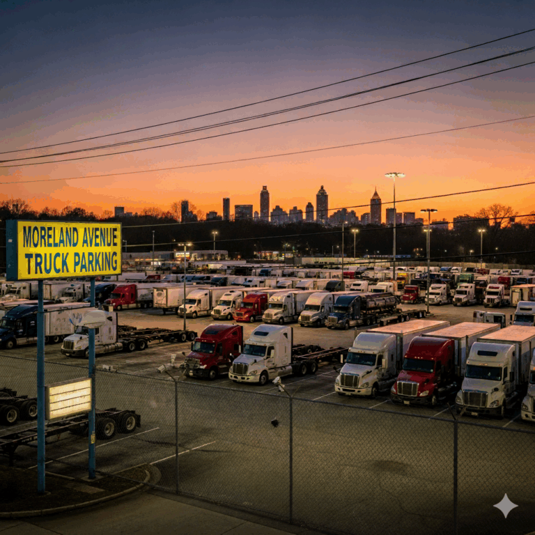 Atlanta Truck Parking Moreland Ave