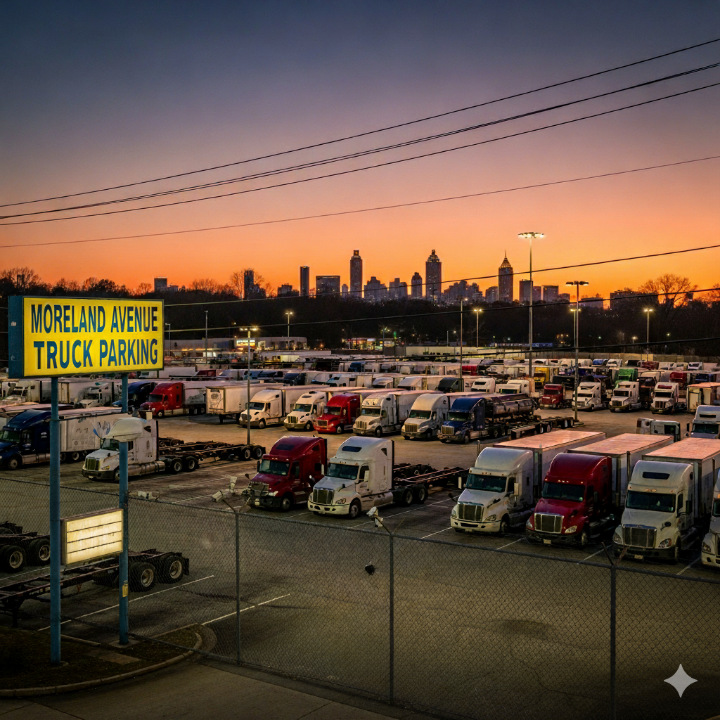 Atlanta Truck Parking Moreland Ave
